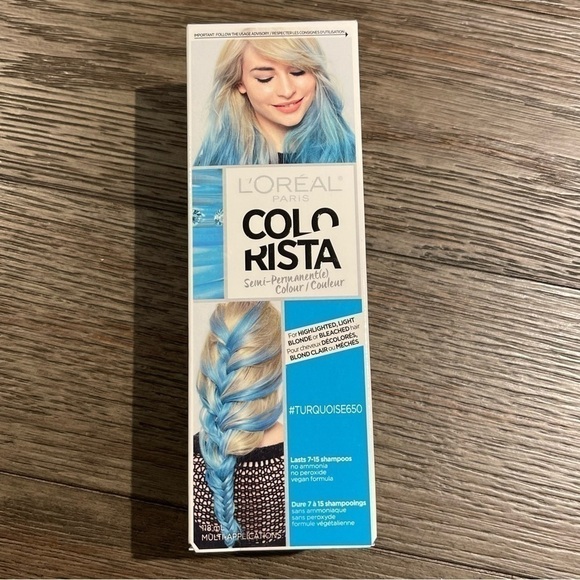 [L’OREAL] COLORISTA #TURQUOISE650 - Picture 2 of 6